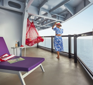 Virgin Voyages Balcony